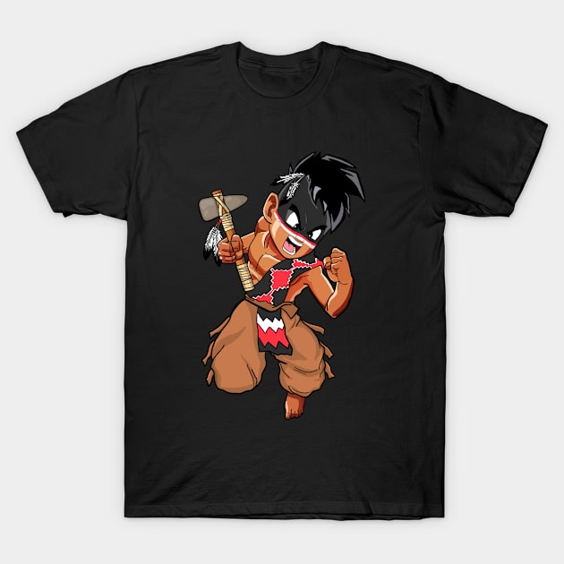 Native kid warrior T-Shirt by Insanetoonz187 